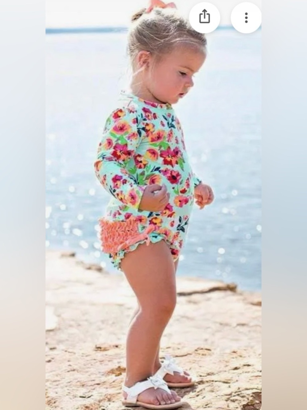 NWT Rufflebutts infant one piece bathing suit